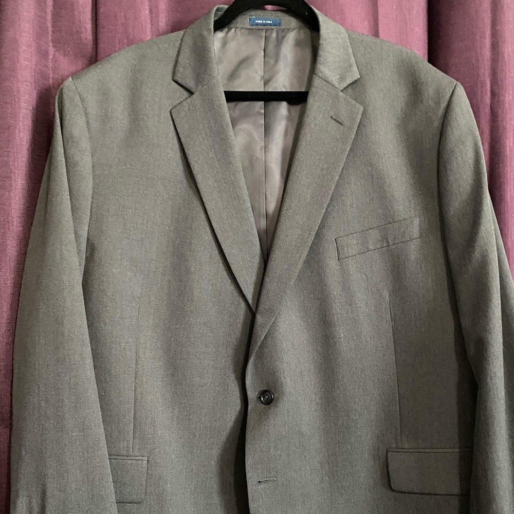 3XL Stafford Gray suit coat